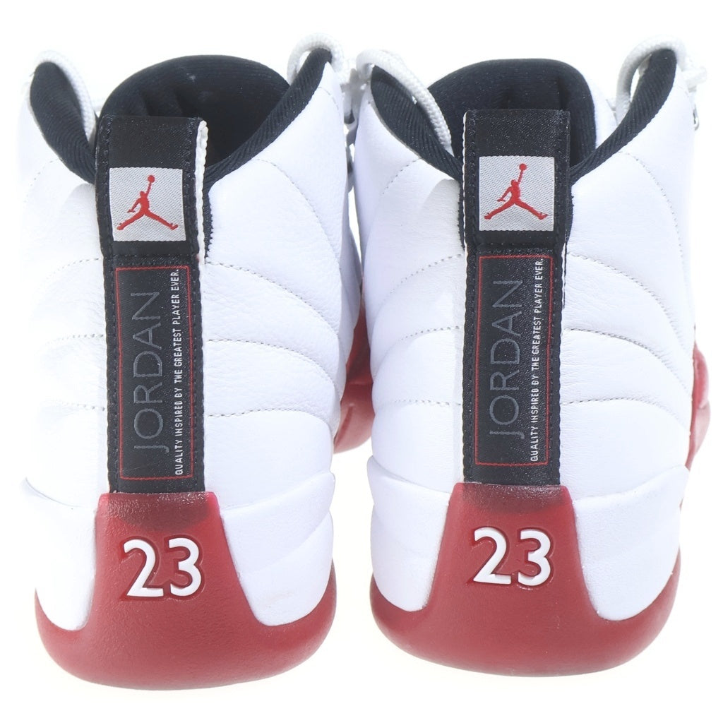 NIKE(ナイキ) AIR JORDAN12 RETRO エアジョーダン12 チェリー ローカットスニーカー レッド CT8013-116 US9/27cm