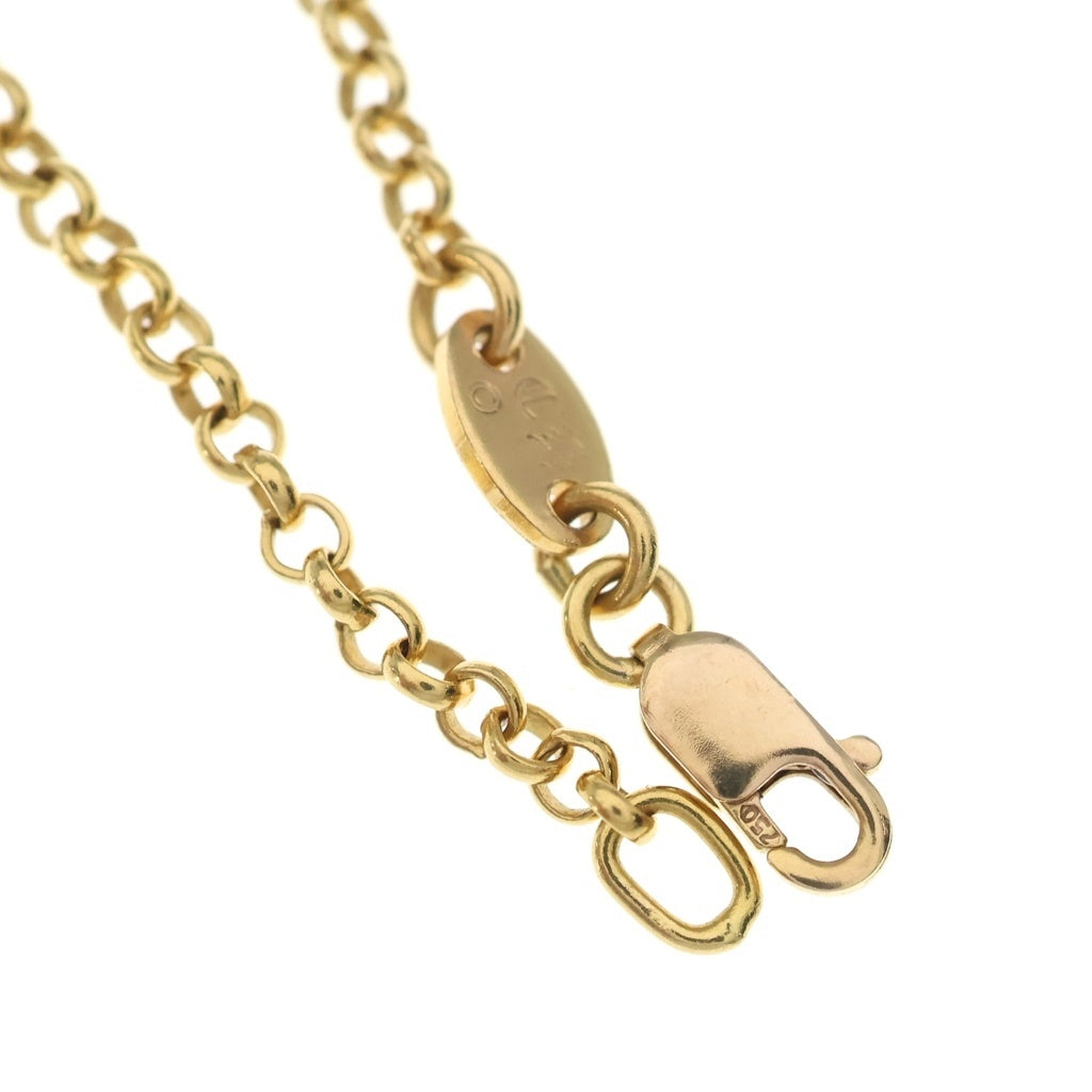 CHROME HEARTS(クロムハーツ) 22K NECKCHAIN R20 ロールチェーンネックレス 20inch ゴールド BCA011