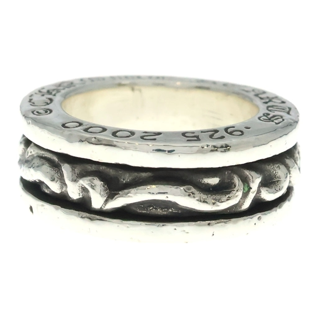 CHROME HEARTS(クロムハーツ) SPINNER SCROLL RING スピナースクロールリング シルバー ‐