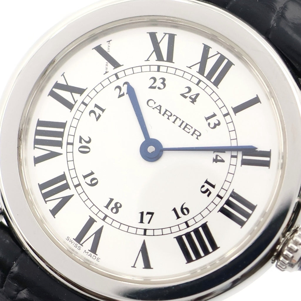 Cartier(カルティエ) ロンドソロ ドゥ カルティエ SM ステンレス クォーツ時計 シルバー WSRN0019 レディース