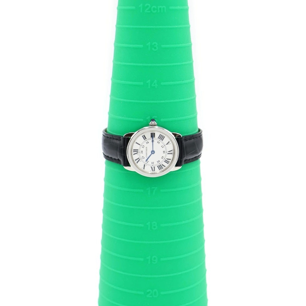 Cartier(カルティエ) ロンドソロ ドゥ カルティエ SM ステンレス クォーツ時計 シルバー WSRN0019 レディース