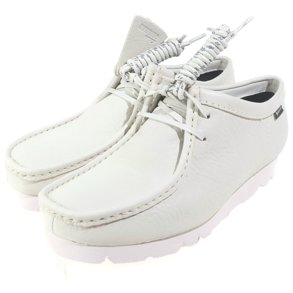 Clarks(クラークス) Wallabee GTX ワラビー GORE-TEX ホワイト 261855417075