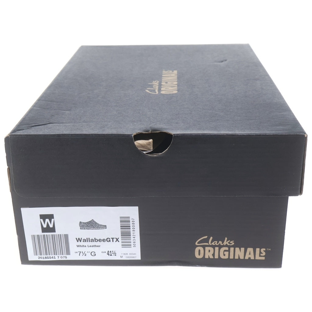 Clarks(クラークス) Wallabee GTX ワラビー GORE-TEX ホワイト 261855417075