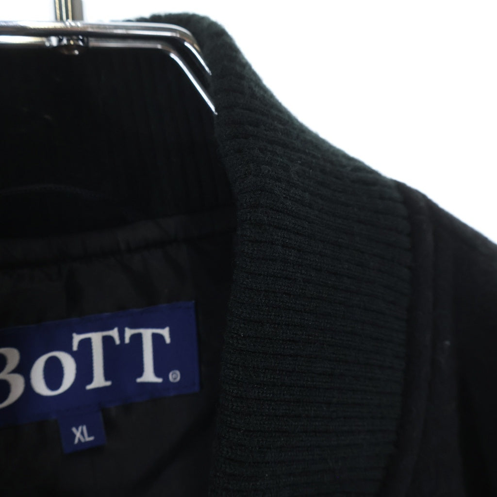 BoTT(ボット) 23AW varsity jacket スタジアムジャンパー ウール ブラック