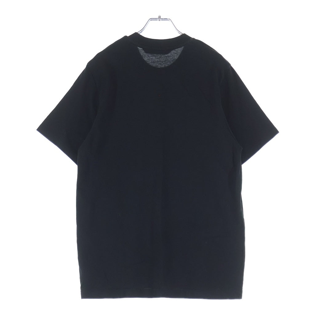 MONCLER(モンクレール) 23SS 胸ロゴパッチ 半袖 クルーネック Tシャツ ブラック I20918C00069