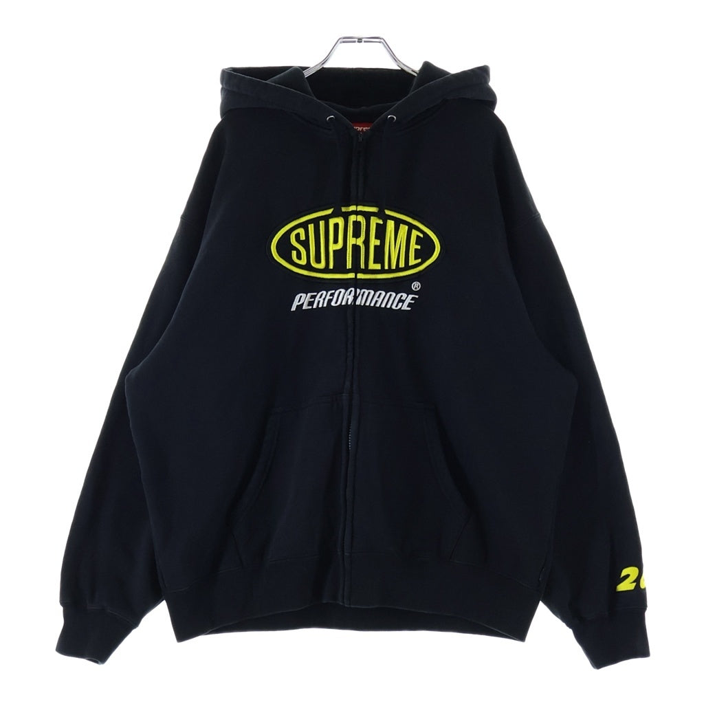 SUPREME(シュプリーム) 26SS Performance Zip Up Hooded Sweat パフォーマンス ジップアップパーカー ブラック