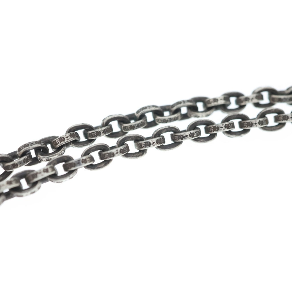 CHROME HEARTS(クロムハーツ) OLD PAPER CHAIN 18 オールド ペーパーチェーンネックレス 18inch シルバー