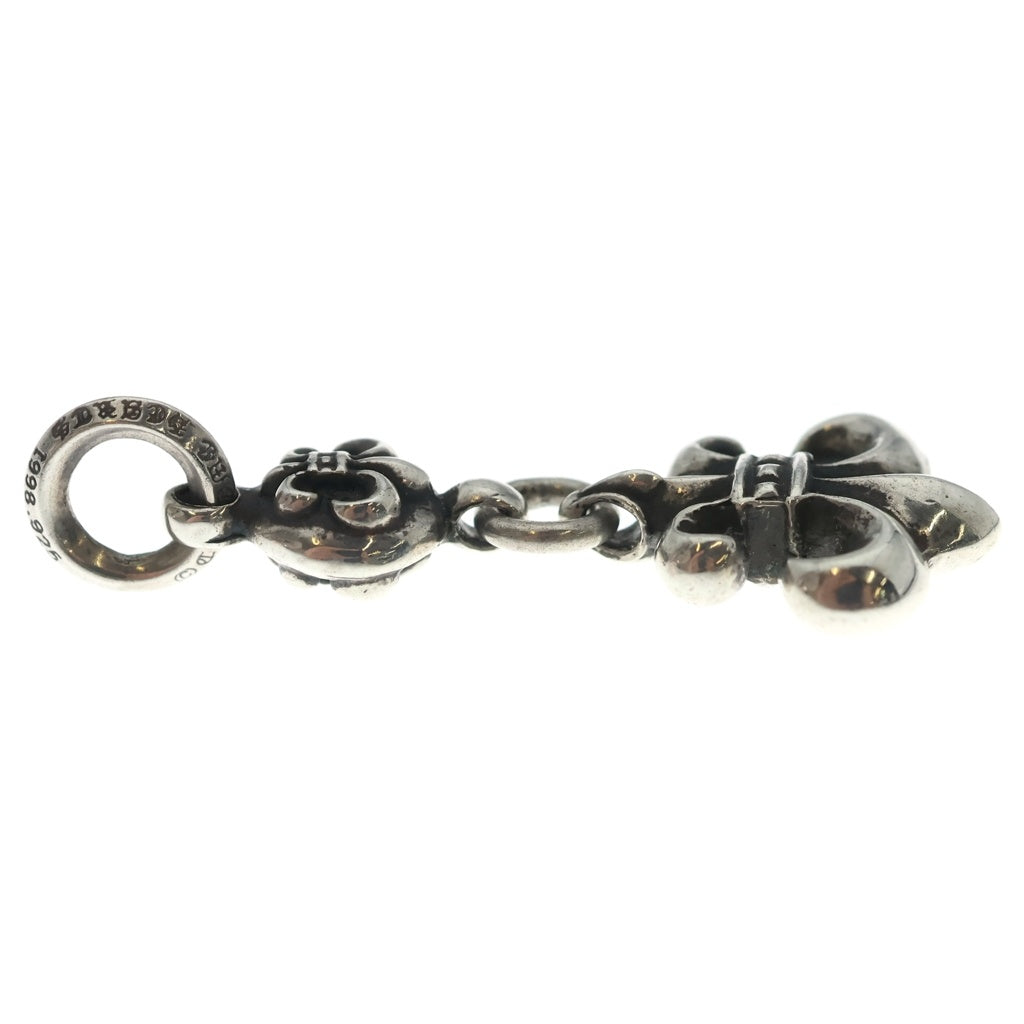 CHROME HEARTS(クロムハーツ) 1BALL BS FLEUR 1ボールBSフレアチャーム ペンダントトップ シルバー BCA198