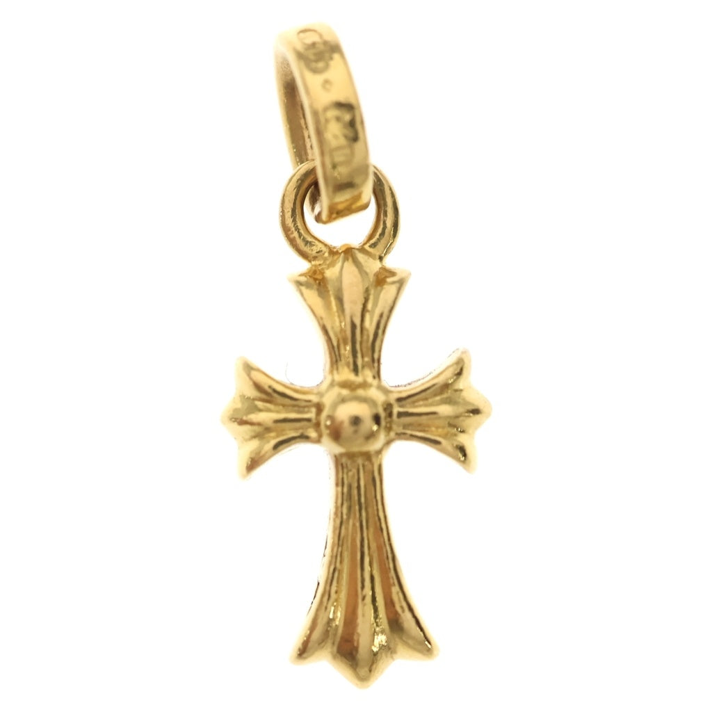 CHROME HEARTS(クロムハーツ) 22K CRS BBYFAT P/DIA ベイビーファットクロス PAVEダイヤ ペンダントトップ ゴールド BCA035