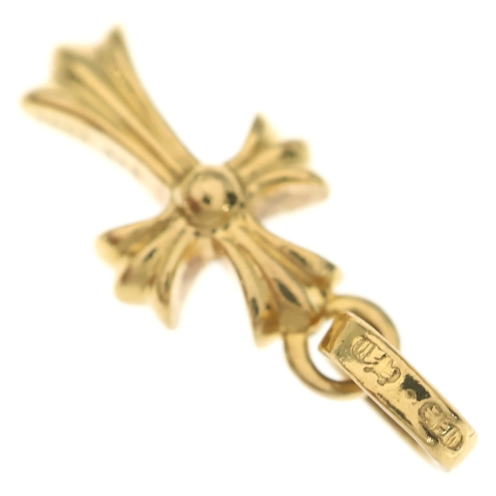 CHROME HEARTS(クロムハーツ) 22K CRS BBYFAT P/DIA ベイビーファットクロス PAVEダイヤ ペンダントトップ ゴールド BCA035