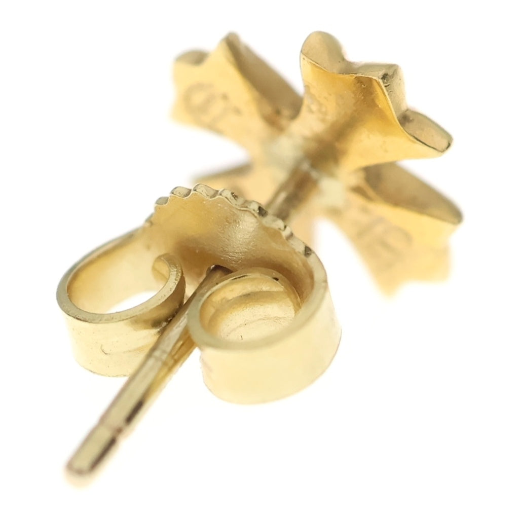 CHROME HEARTS(クロムハーツ) 22K No2 CH PLS 1DIA CHプラス スタッドピアス 1ダイヤ ゴールド
