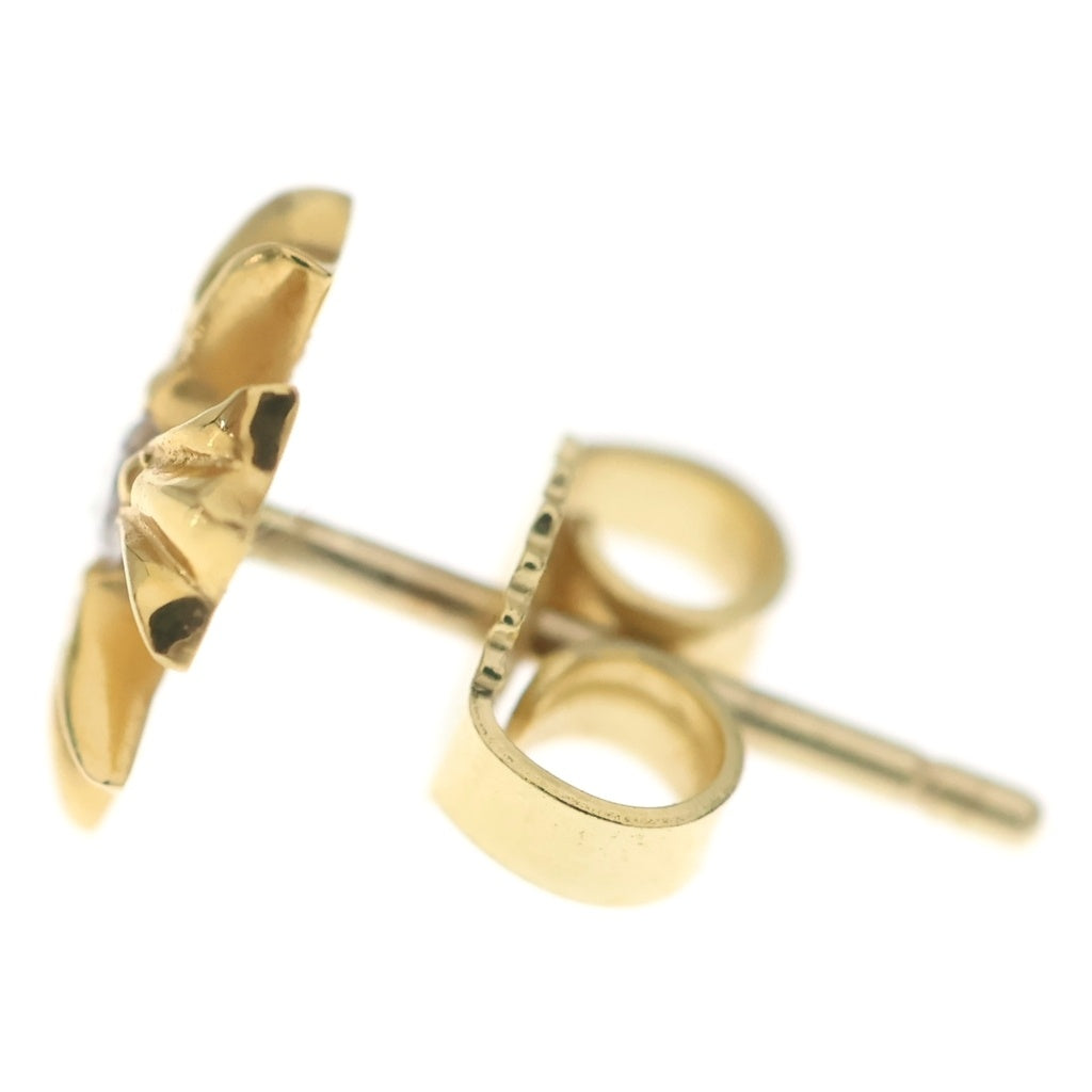 CHROME HEARTS(クロムハーツ) 22K No2 CH PLS 1DIA CHプラス スタッドピアス 1ダイヤ ゴールド
