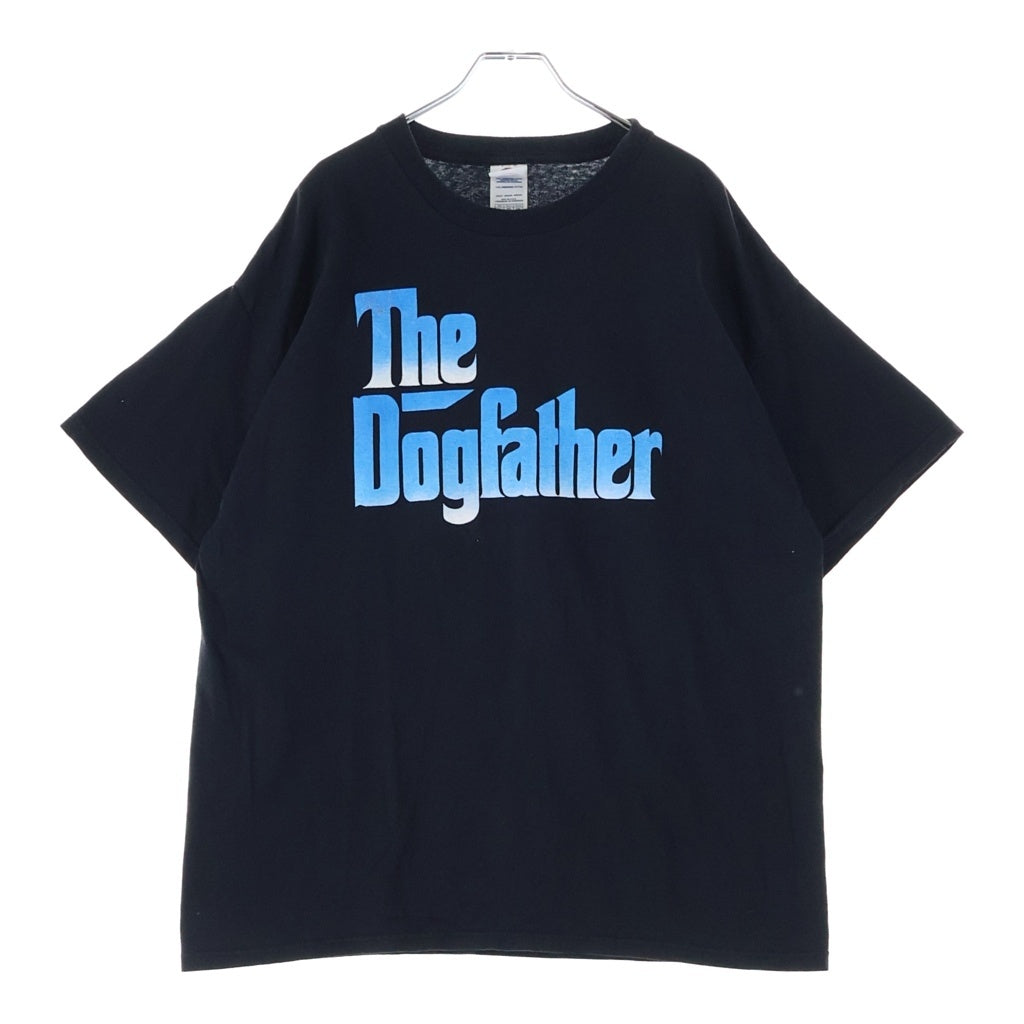 VINTAGE(ヴィンテージ) The Dogfather SNOOP DOGG スヌープドッグ 半袖 クルーネック Tシャツ ブラック ‐