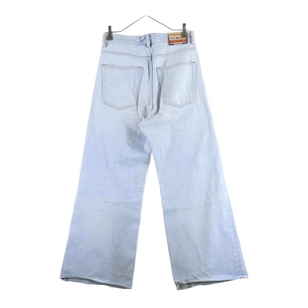 DIESEL(ディーゼル) 1996 D-Rise Relaxed Jeans ダメージ加工 ワイドデニムパンツ インディゴ 09E25