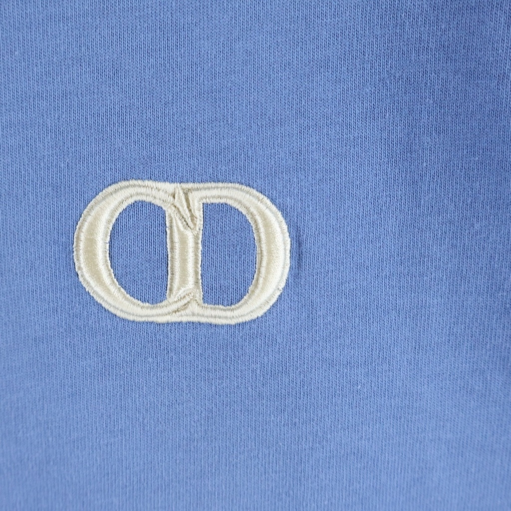 Christian Dior(クリスチャンディオール) CDicon CDアイコン クルーネック 半袖Tシャツ ライトブルー 943J605A0554