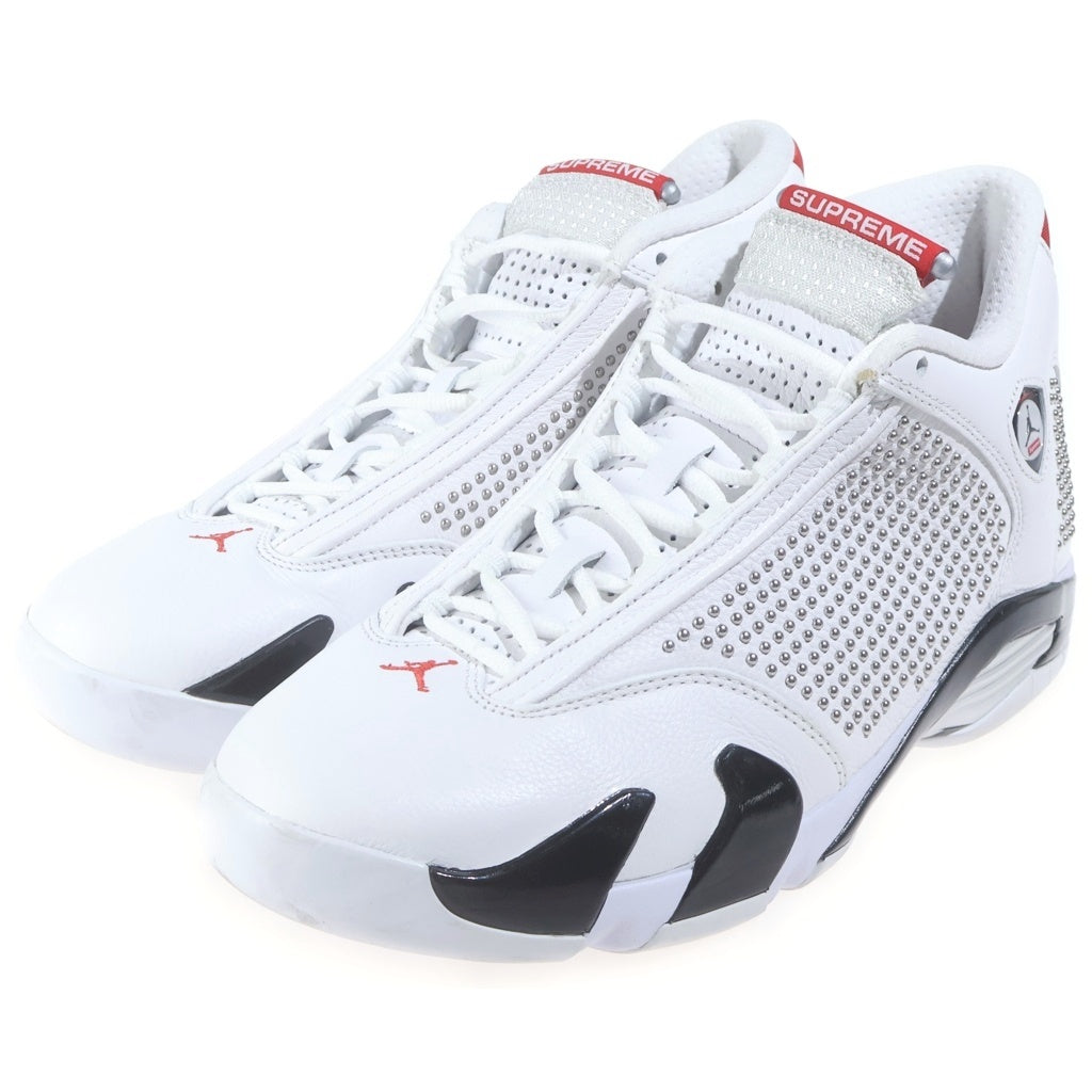 SUPREME(シュプリーム) AIR JORDAN 14 RETRO エアージョーダン レトロ ホワイト US10/28cm BV7630-106