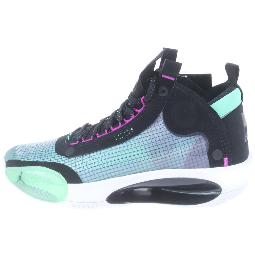 NIKE(ナイキ) AIR JORDAN PF エアージョーダン 34 ハイカットスニーカー ブラック/グリーン BQ3381-400 US7.5/25.5cm