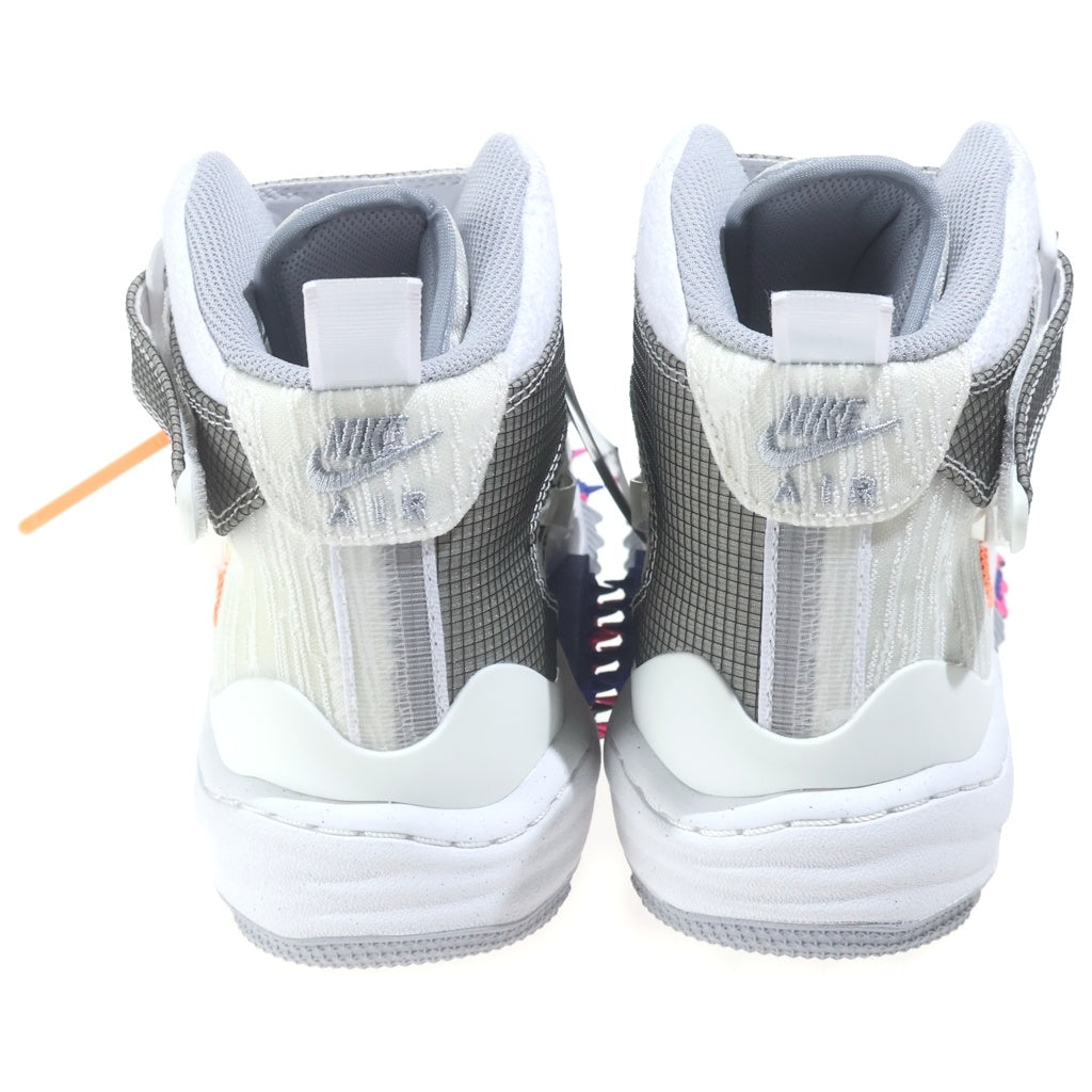 NIKE(ナイキ) ×OFF WHITE AIR FORCE 1 MID SP DO6290-100 オフホワイト エアフォース1 ミッドカットスニーカー ホワイト US9.5/27.5cm
