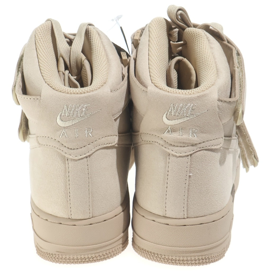 NIKE(ナイキ) ×BILLIE EILISH AIR FORCE 1 HIGH '07 SP Mushroom ビリー・アイリッシュ エアフォース1 ハイカットスニーカー ベージュ US9.5/27.5cm DM7926-200