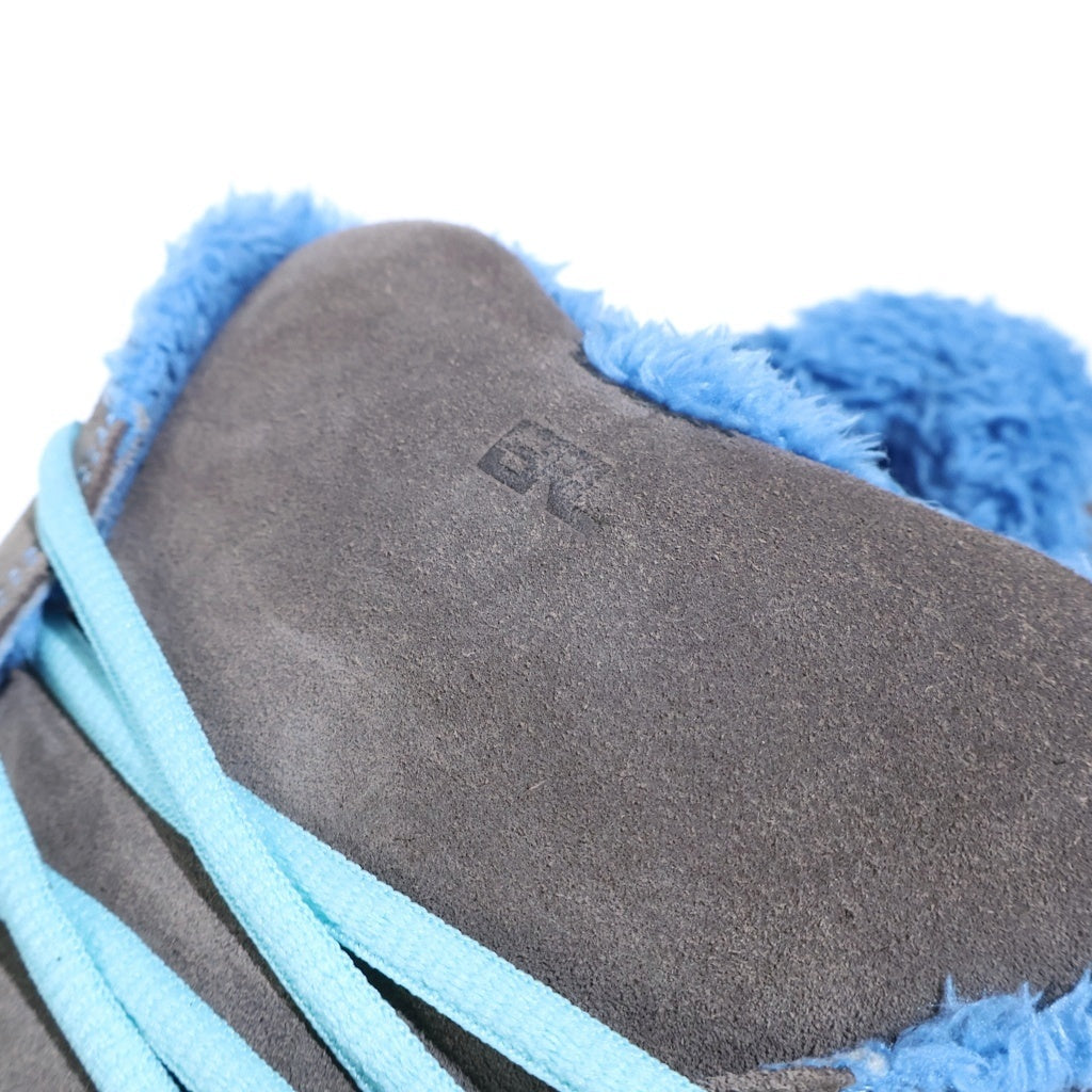 ERL(イーアールエル) SUEDE VAMP SKATE SNEAKER スエード ヴァンプ スケートスニーカー チャコールグレー