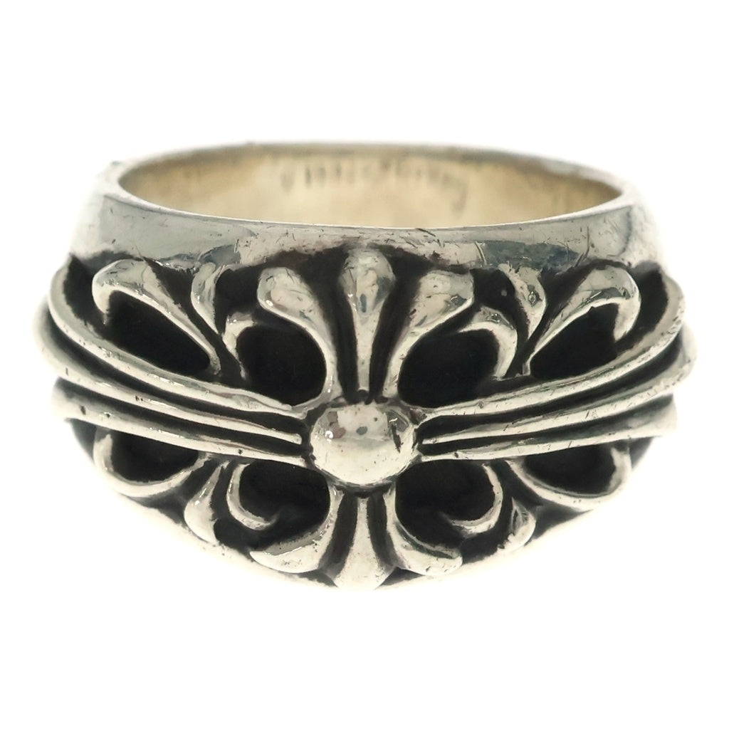 CHROME HEARTS(クロムハーツ) FLRL CRS フローラルクロス リング シルバー BCA346