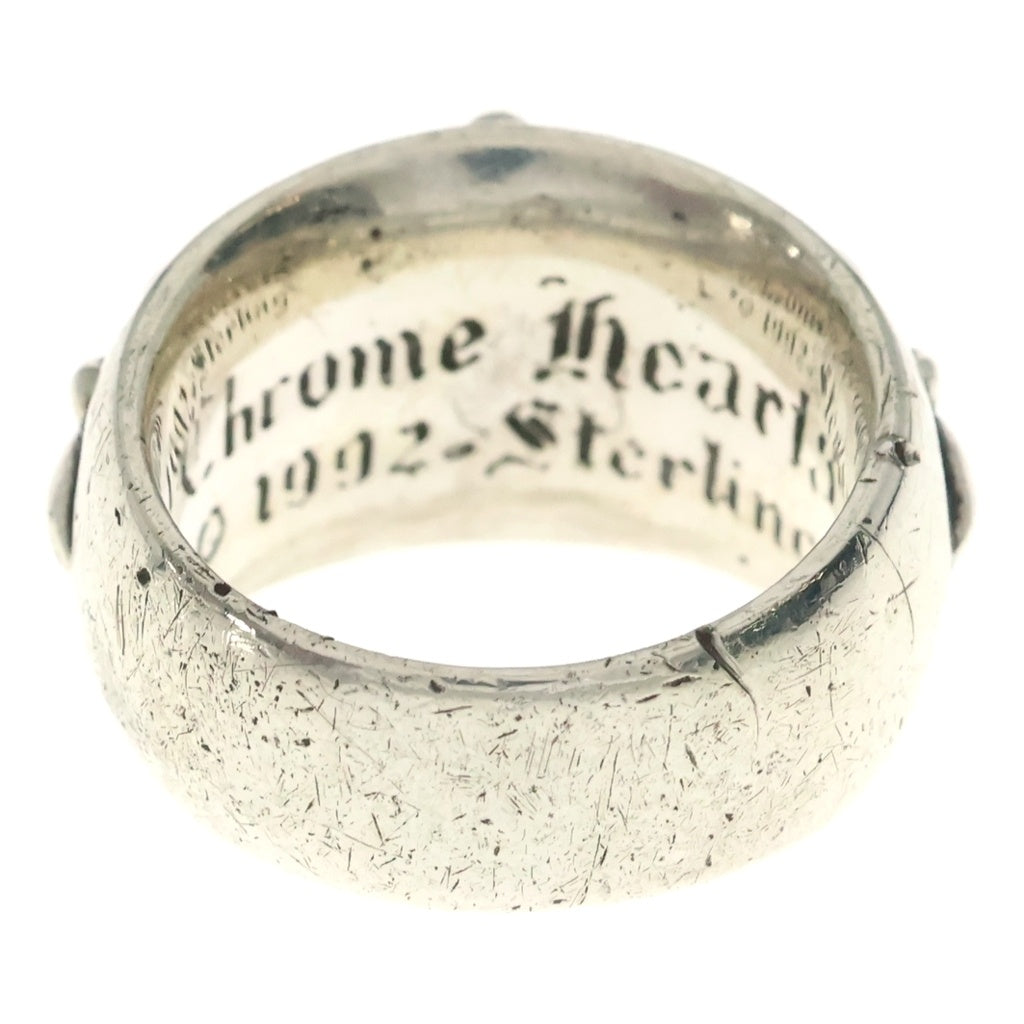 CHROME HEARTS(クロムハーツ) FLRL CRS フローラルクロス リング シルバー BCA346