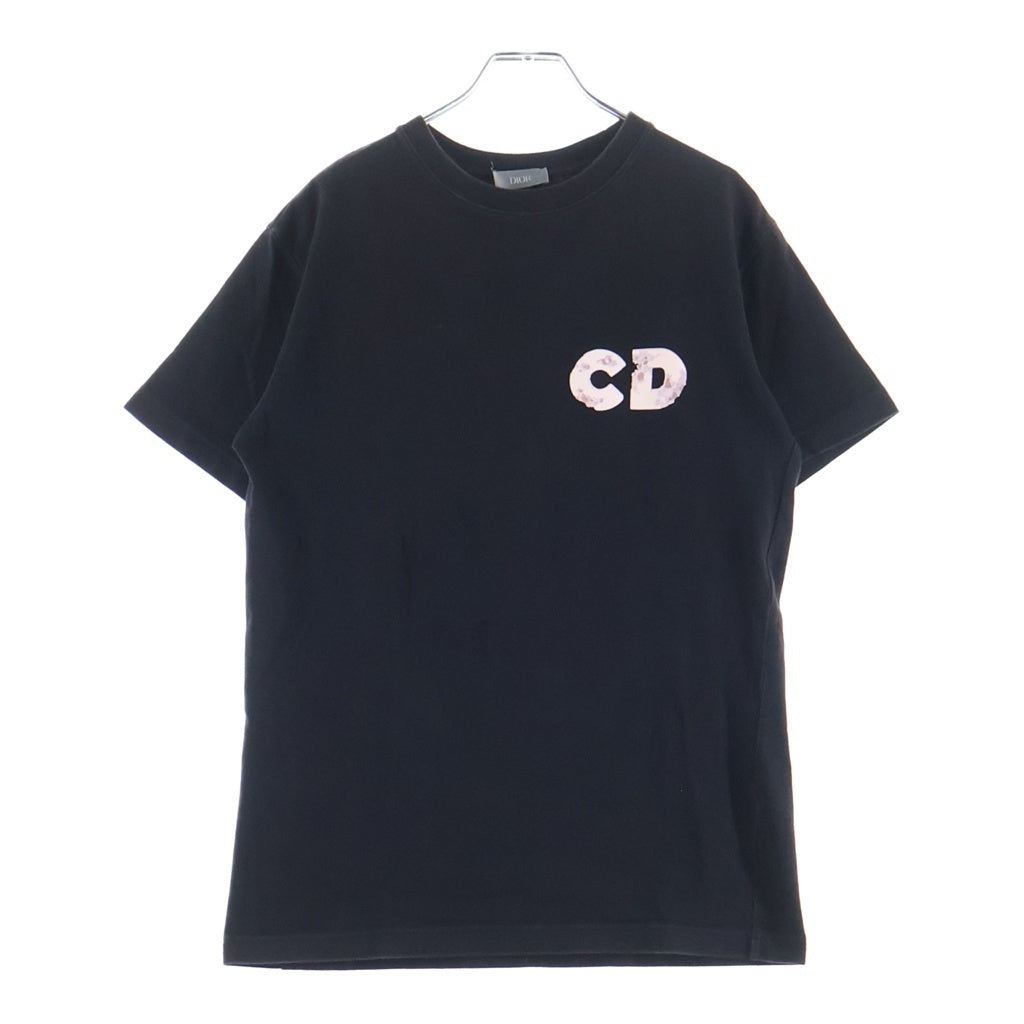 DIOR(ディオール) 20SS DANIEL ARSHAM Eroded Basketball Print Tee ダニエル アーシャム イローディッド バスケットボールプリント 半袖Tシャツ CDロゴ ショートスリーブカットソー 023J615C0554