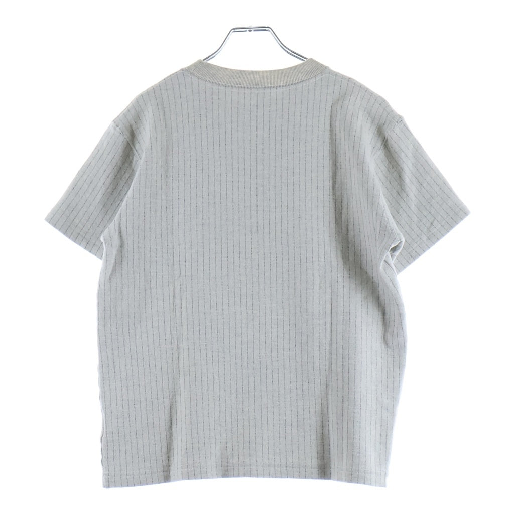 DIOR(ディオール) 22SS Embroidered Plain Weave Knit Short Sleeve エンブロイダード プレイン ウィーブ 刺繍ロゴ ホワイト 213J637A0739