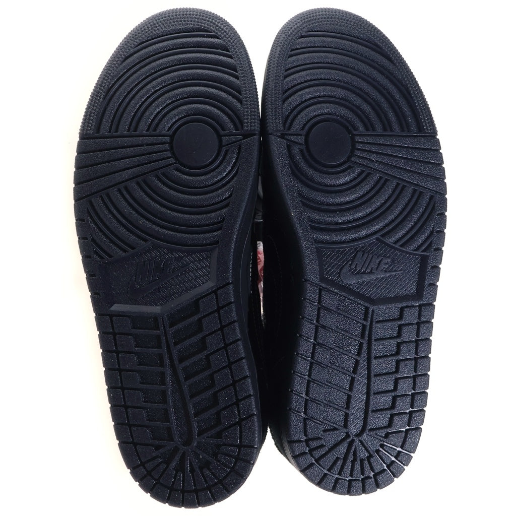 NIKE(ナイキ) ×Travis Scott AIR JORDAN1 LOW OG SP BLACK PHANTOM DM7866-001 トラヴィススコット エアジョーダン1 ブラック ファントム ローカットスニーカー US10/28cm