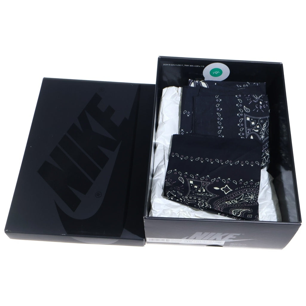 NIKE(ナイキ) ×Travis Scott AIR JORDAN1 LOW OG SP BLACK PHANTOM DM7866-001 トラヴィススコット エアジョーダン1 ブラック ファントム ローカットスニーカー US10/28cm
