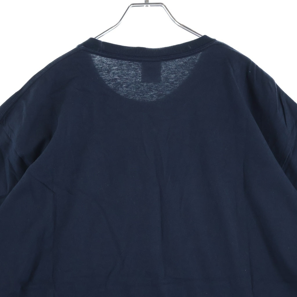 SUPREME(シュプリーム) 26SS Origami Tee フロントロゴ ショートスリーブカットソー 半袖クルーネック ネイビー