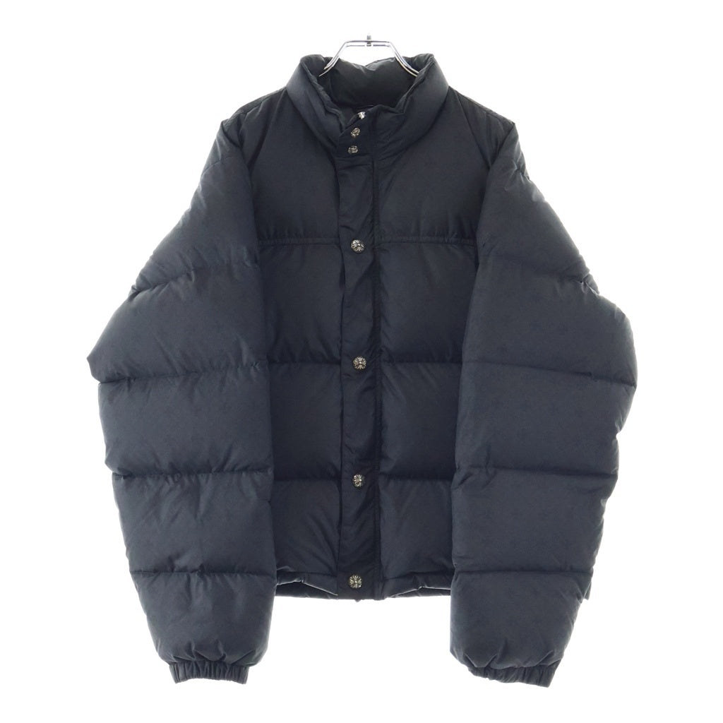 CHROME HEARTS(クロムハーツ) CH Plus Stiff Down Jacket CHプラス スティフ ダウンジャケット クロスボールボタン ダガージップ ブラック