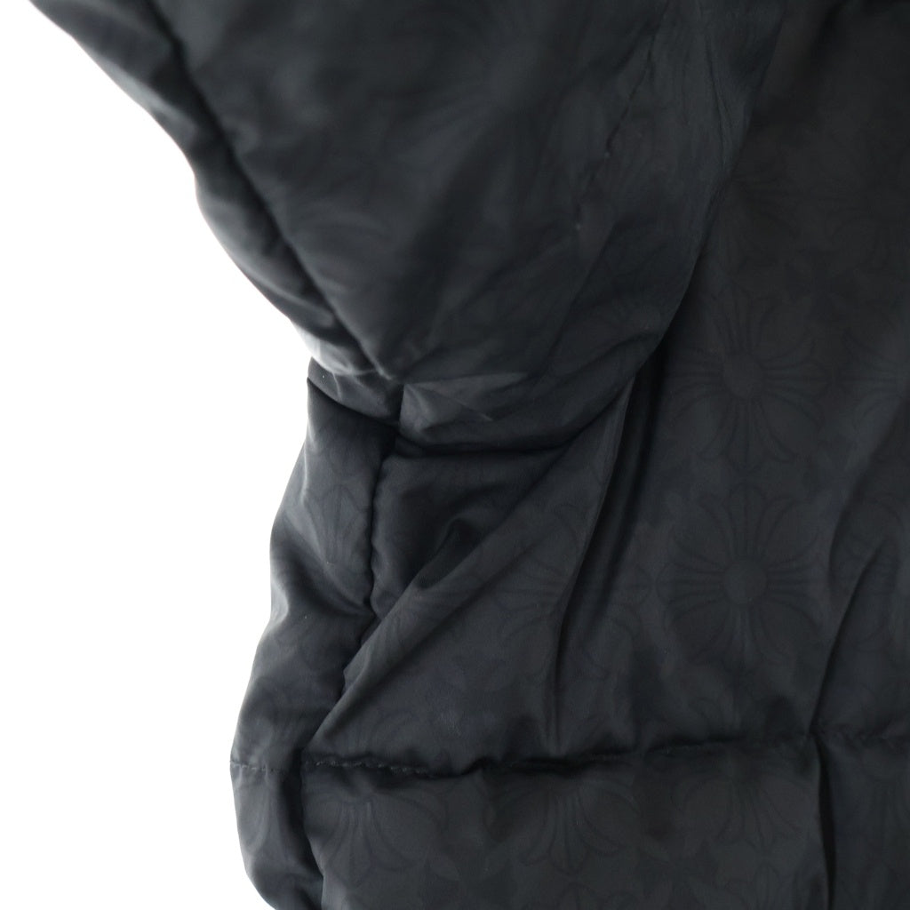 CHROME HEARTS(クロムハーツ) CH Plus Stiff Down Jacket CHプラス スティフ ダウンジャケット クロスボールボタン ダガージップ ブラック
