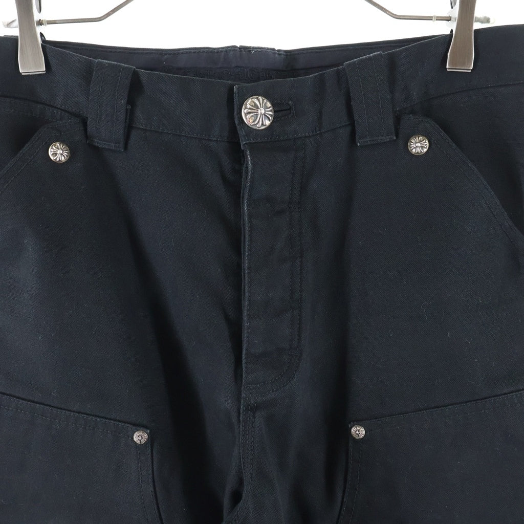 CHROME HEARTS(クロムハーツ) CARPENTER DOUBLE KNEE カーペンター ダブルニー ワークパンツ パンツ ブラック