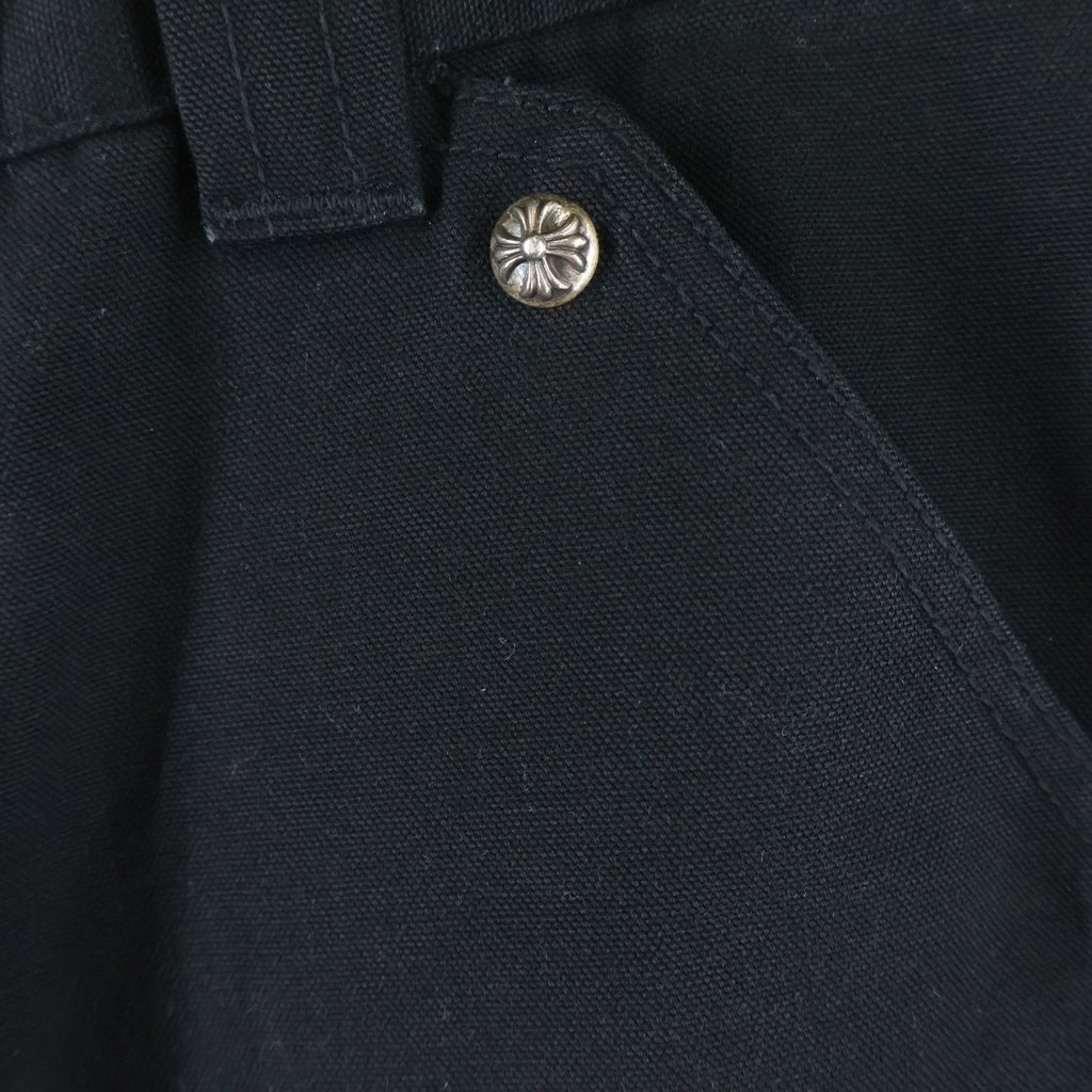 CHROME HEARTS(クロムハーツ) CARPENTER DOUBLE KNEE カーペンター ダブルニー ワークパンツ パンツ ブラック