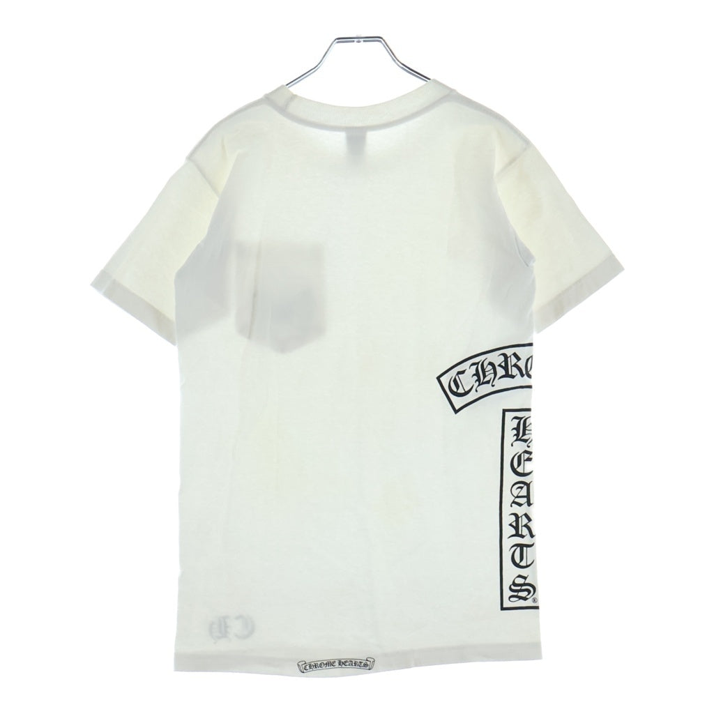 CHROME HEARTS(クロムハーツ) OLD S/S オールド BSフレア Tバープリント半袖Tシャツカットソー ホワイト