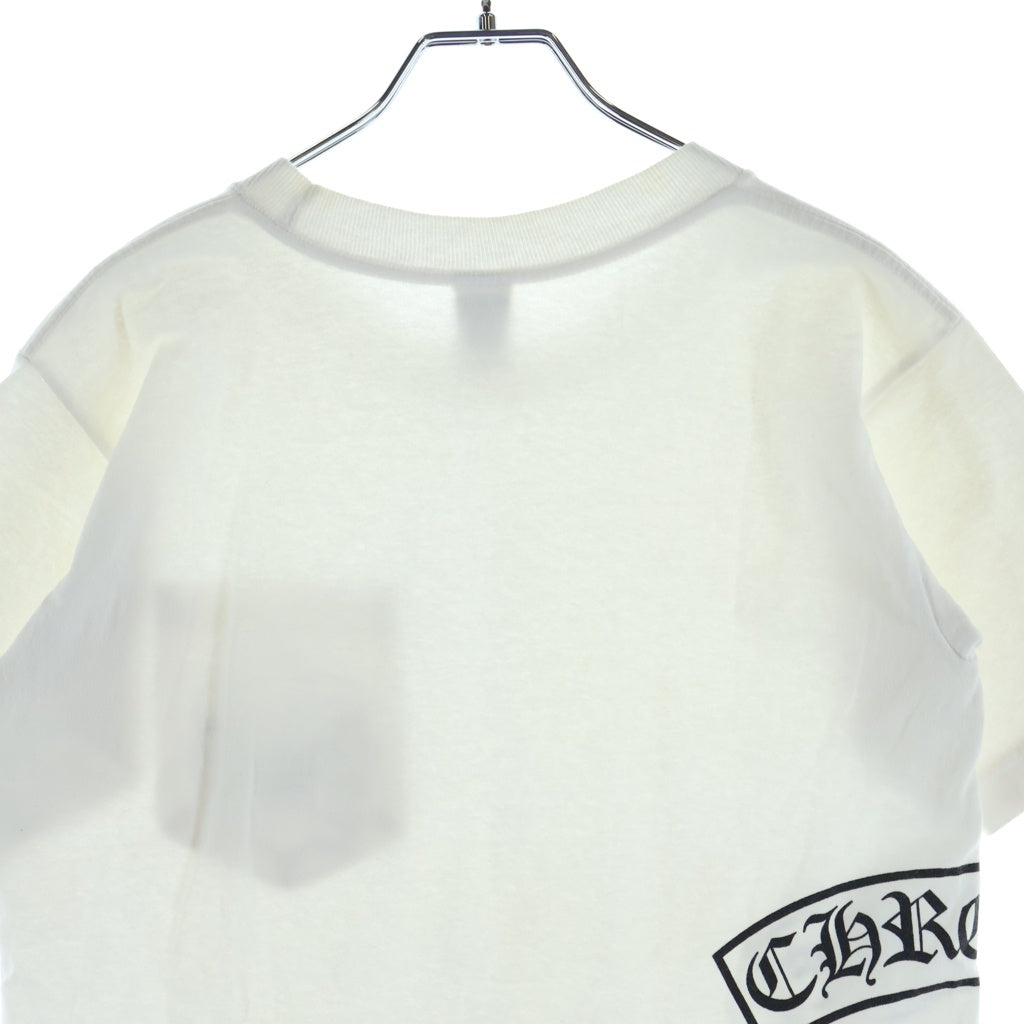CHROME HEARTS(クロムハーツ) OLD S/S オールド BSフレア Tバープリント半袖Tシャツカットソー ホワイト
