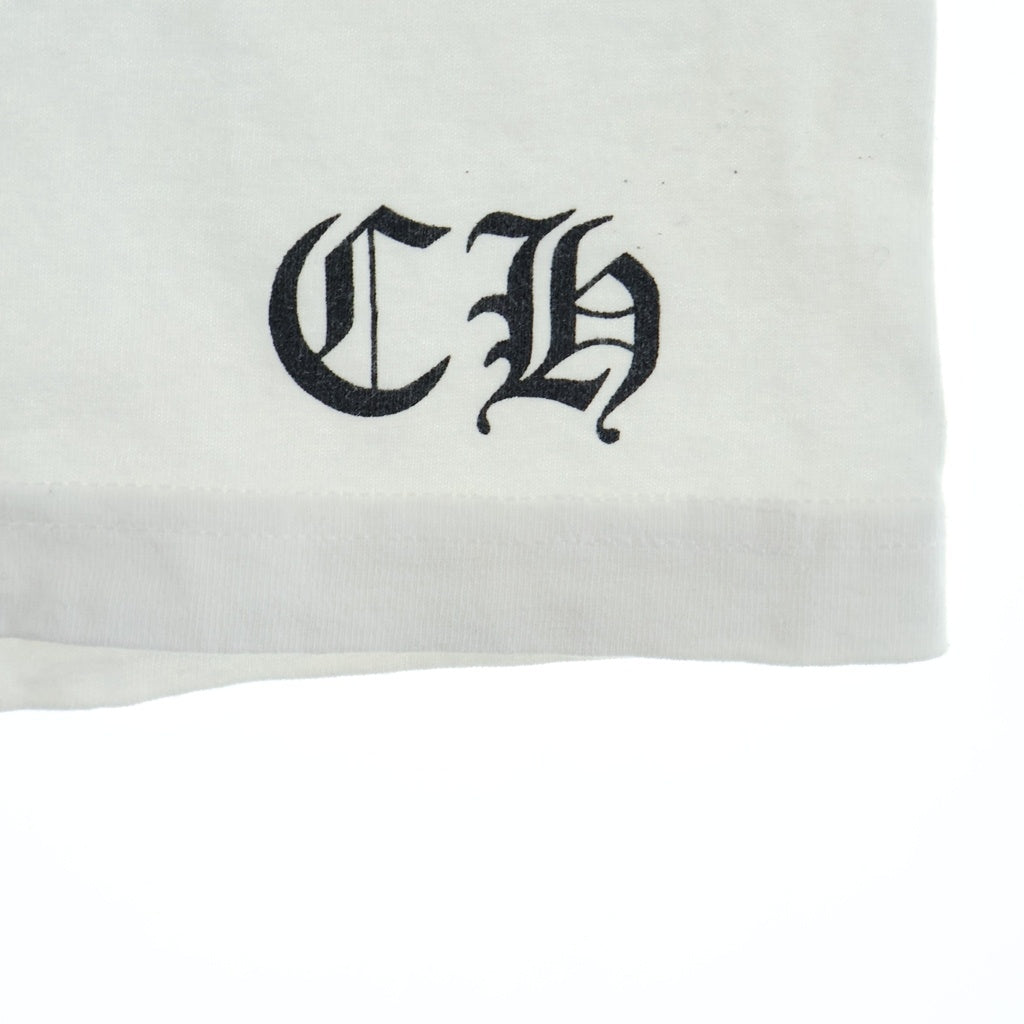 CHROME HEARTS(クロムハーツ) OLD S/S オールド BSフレア Tバープリント半袖Tシャツカットソー ホワイト
