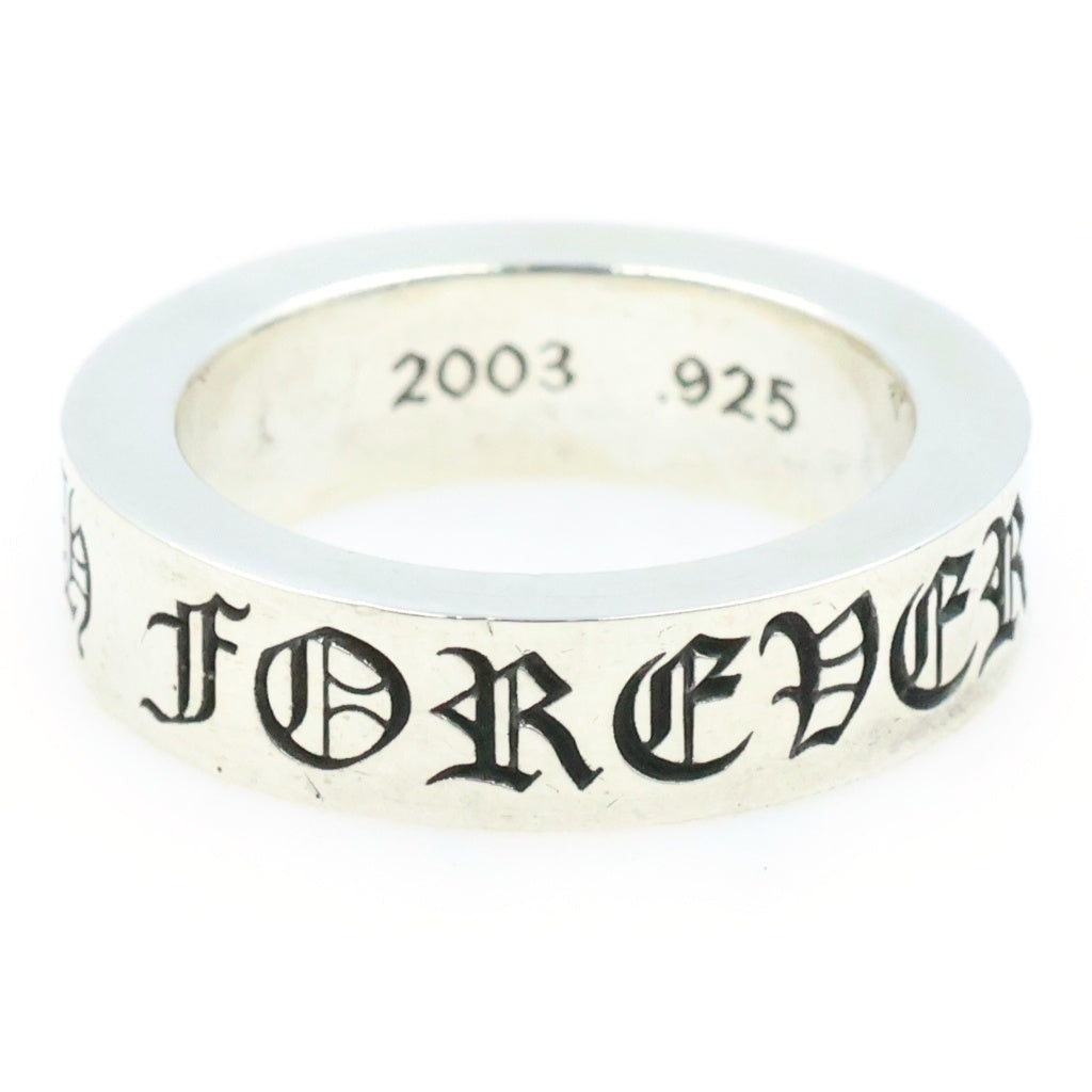 CHROME HEARTS(クロムハーツ) 6mm SPACER FOREVER 6mmスペーサーリング フォーエバーシルバーBCA337