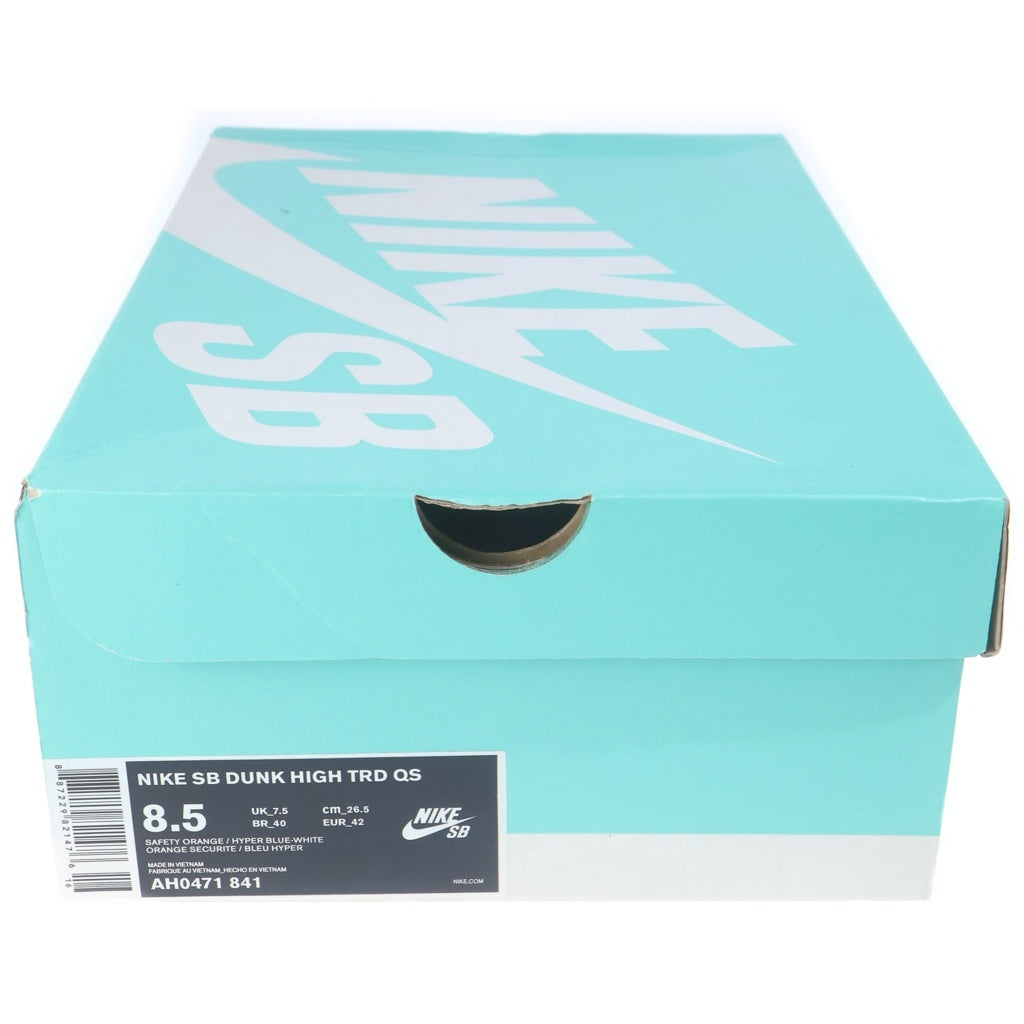 NIKE(ナイキ) DUNK HIGH DANNY SUPA RETRO ダンク ダニースパレトロ ハイカットスニーカー オレンジ/ブルー AH0471-841 US8.5/26.5cm