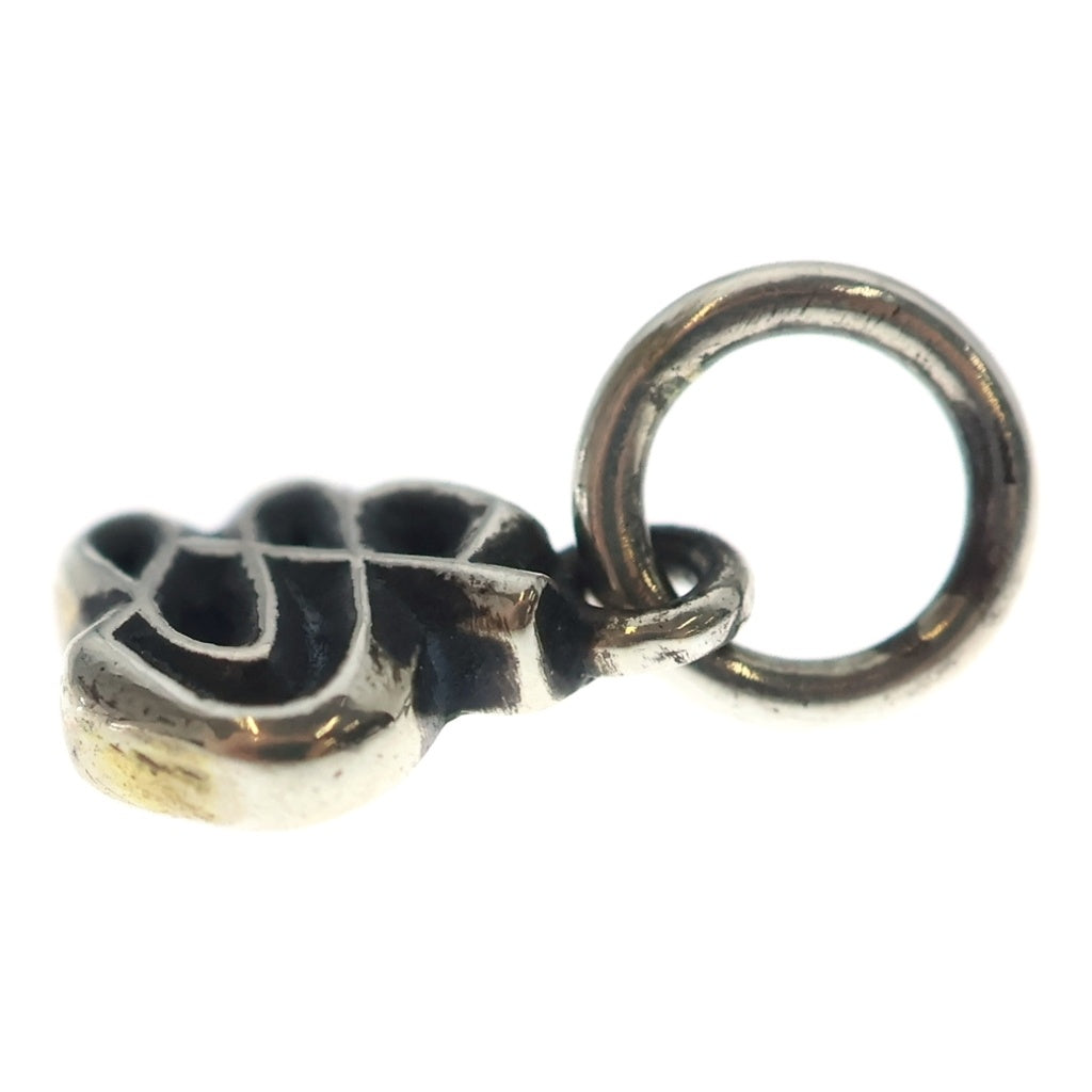 CHROME HEARTS(クロムハーツ) STACK ALPHABET アルファベットスタックチャーム Sイニシャル シルバーネックレストップ