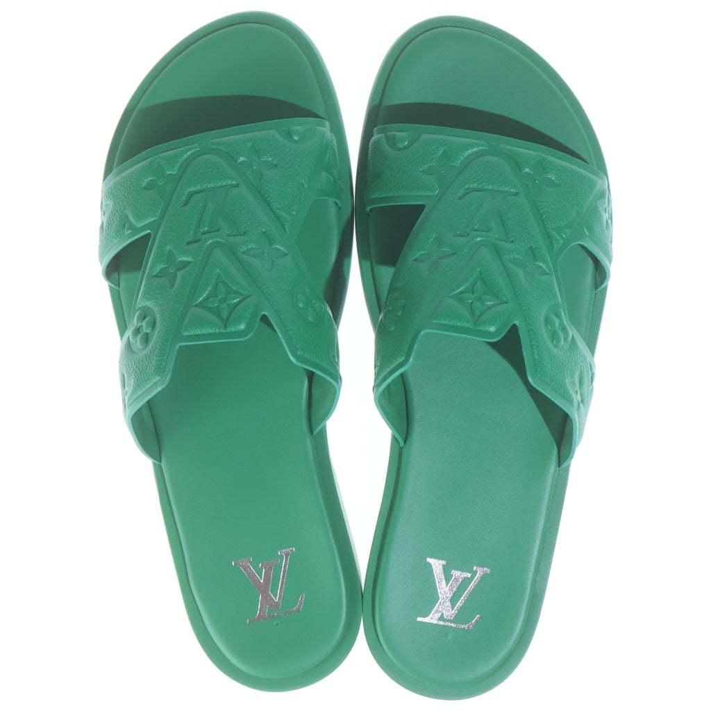 LOUIS VUITTON(ルイヴィトン) LVオアシス・ライン ミュール モノグラム サンダル グリーン