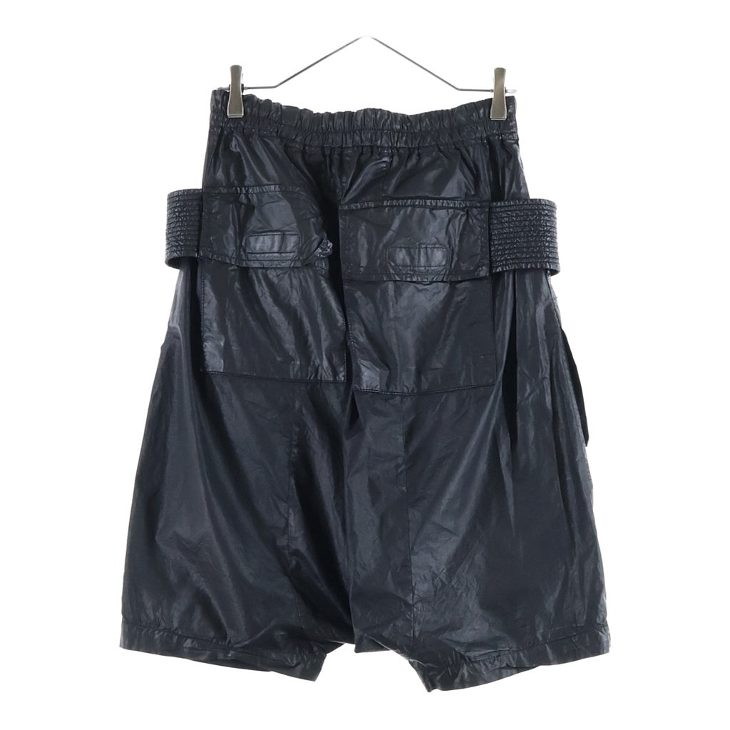 Rick Owens DRKSHDW(リックオウエンス ダークシャドウ) CARGO PODS カーゴポッズ サルエルハーフパンツ ブラック DU3376