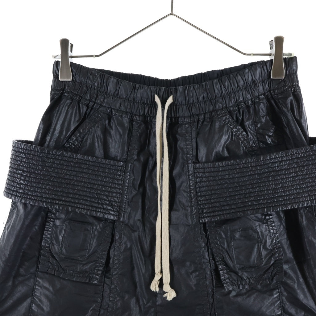 Rick Owens DRKSHDW(リックオウエンス ダークシャドウ) CARGO PODS カーゴポッズ サルエルハーフパンツ ブラック DU3376