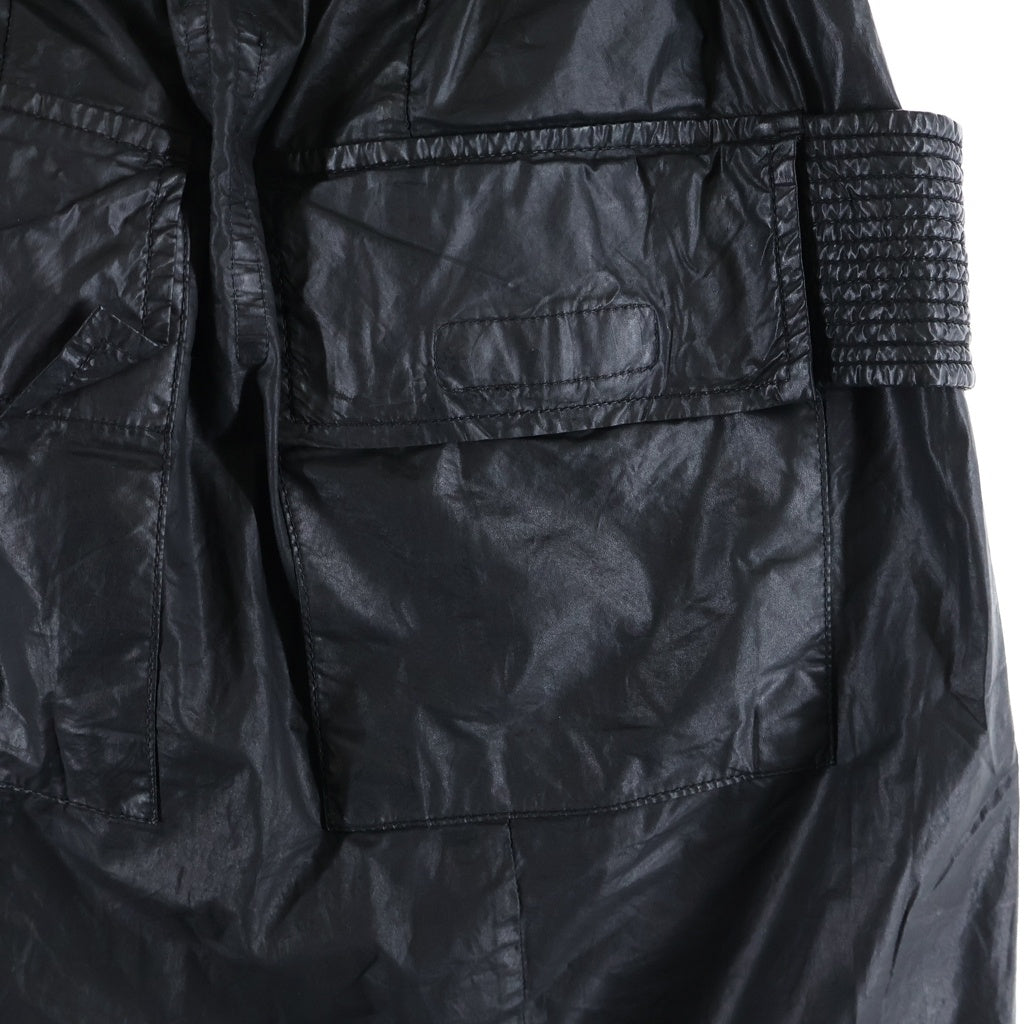 Rick Owens DRKSHDW(リックオウエンス ダークシャドウ) CARGO PODS カーゴポッズ サルエルハーフパンツ ブラック DU3376