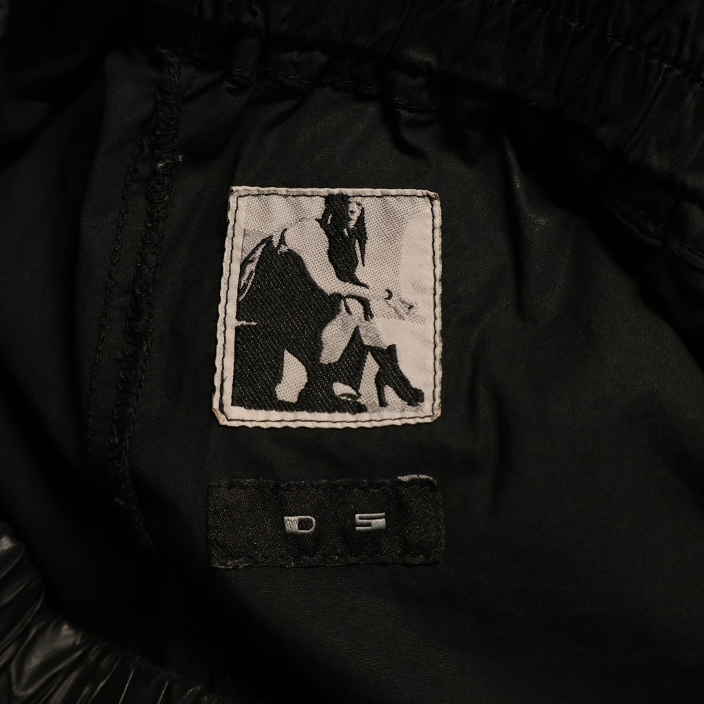 Rick Owens DRKSHDW(リックオウエンス ダークシャドウ) CARGO PODS カーゴポッズ サルエルハーフパンツ ブラック DU3376