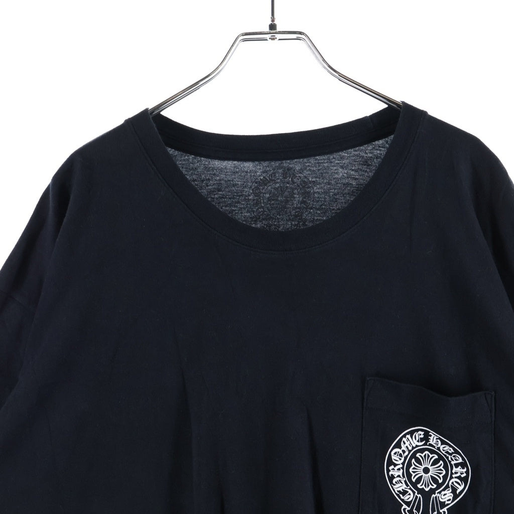 CHROME HEARTS(クロムハーツ) Multi Color Horseshoe S/S T-shirt マルチカラー ホースシュー クルーネック半袖Tシャツカットソー ブラック