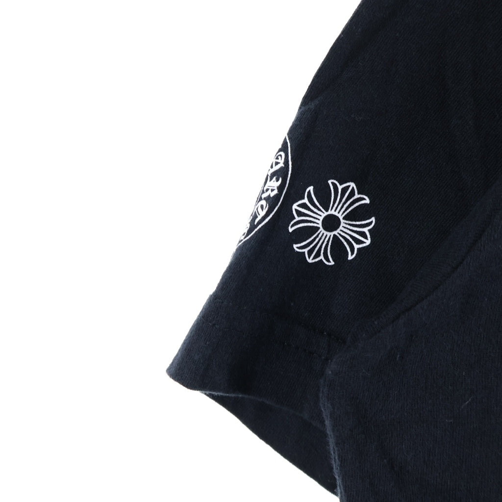 CHROME HEARTS(クロムハーツ) Multi Color Horseshoe S/S T-shirt マルチカラー ホースシュー クルーネック半袖Tシャツカットソー ブラック