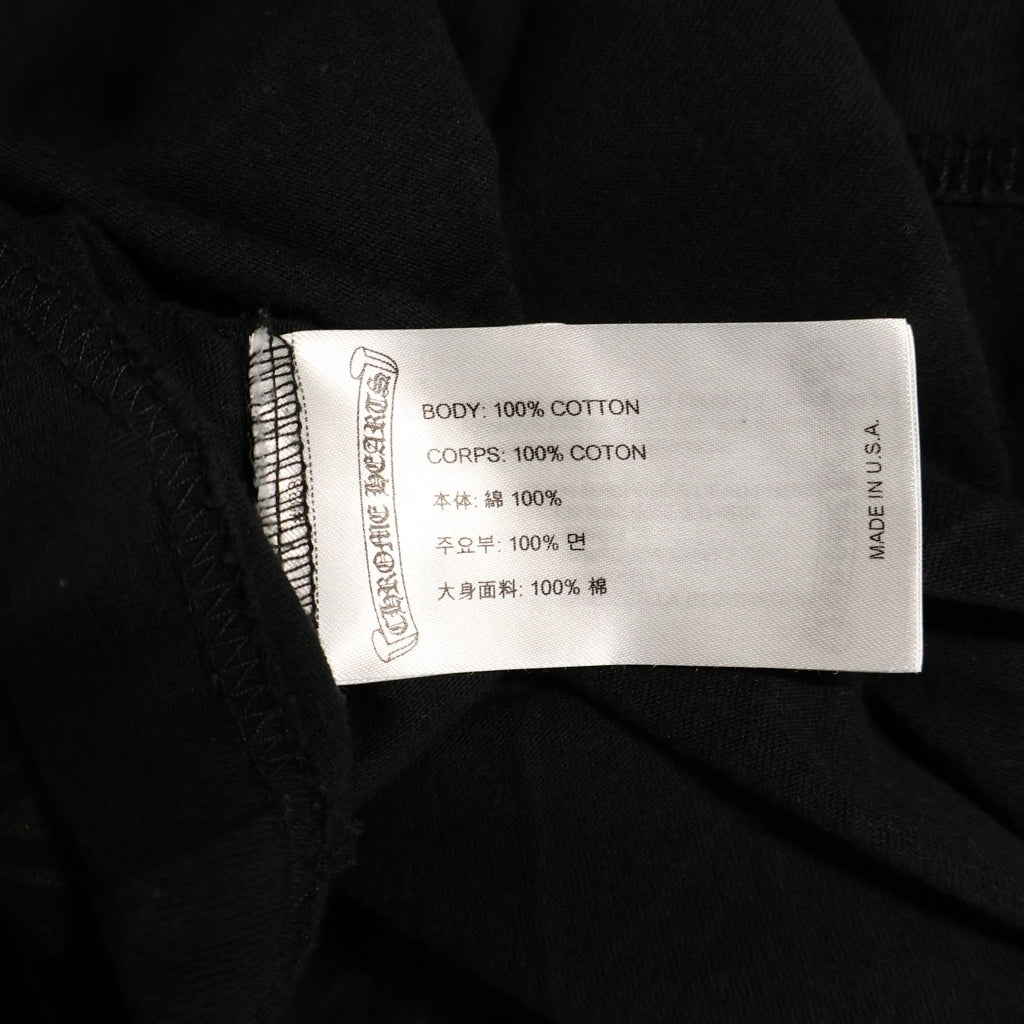 CHROME HEARTS(クロムハーツ) Multi Color Horseshoe S/S T-shirt マルチカラー ホースシュー クルーネック半袖Tシャツカットソー ブラック