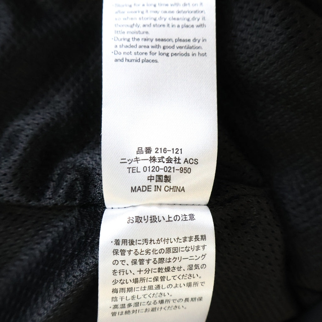 WIND AND SEA(ウィンダンシー) 26SS ×KAPPA TRACK JACKET トラックジャケット ジップアップ ブラック WDS-C-KPA-26-Q4-JK-02